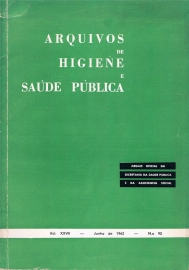 Capa da Arquivos de Higiene e Sa�de P�blica 92